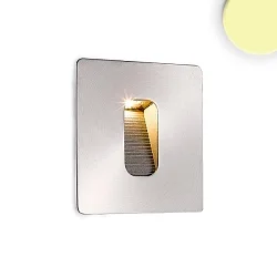 Luminaria empotrable IP65, plata  3,8W 100lm 3000K CRI 80-89