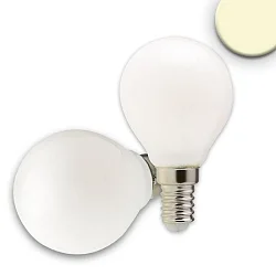 Filamento luminoso en forma de gota ILLU regulable E14 4W 320lm 2700K 360° CRI 80-89 regulable