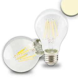 Filamento luminoso en forma estándar regulable E27 5,5W 600lm 2700K 360° CRI 80-89 regulable