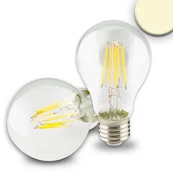 Filamento luminoso en forma estándar regulable E27 9W 890lm 2700K 360° CRI 80-89 regulable