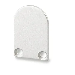 Accessory for SURF12 RAIL with COVER5 and TUNNEL - endcap, anodized aluminium