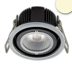 Luminaria empotrable para exteriores Sys-68 IP65, claro, negro, gris plateado regulable