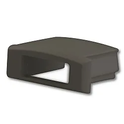 Tapa final SURF12 FLAT, negro