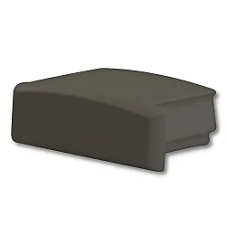 Tapa final SURF12 FLAT, negro