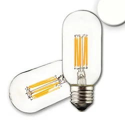 LED en forma de tubo E27 8W 900lm 4000K 360° CRI 80-89 regulable