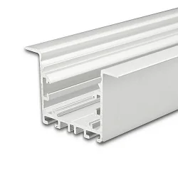 Recessed LED mount profile LINE1, anodized aluminium, 200cm
