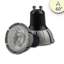 Lámpara de reflectores GU10 PAR16 regulable GU10 7,73W 480lm 3000K 60° CRI >98 regulable