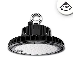 LED hall lighting spot FL, ball impact resistant, IP65, 120W 18000lm, 1-10V dimmable, 4000K 120°