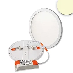 Luz downlight Flex IP52, satinado, blanco 