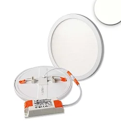 Luz downlight Flex IP52, satinado, blanco 