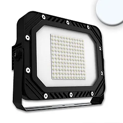 Luz de inundación giratorio, regulable IP66, negro regulable