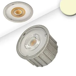 Luminaria empotrable regulable IP20, claro, gris plateado regulable 5W 400lm 3000K 38° 38° CRI >95