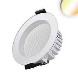LED office downlight UGR<19, Colorswitch, CRI >90, dimmable, Ø11cm, 13W 3000|3500|4000K 900lm 90°
