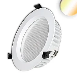 LED office downlight UGR<19, Colorswitch, CRI >90, dimmable, Ø17cm, 25W 3000|3500|4000K 2000lm 90°