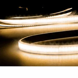 Tira LED completamente siliconada AQUA CRI930 LINEAR 48V/8W - 30M 2 polos blanco
