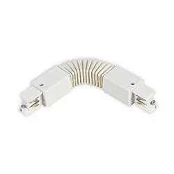 Conector flexible SERIE S1, blanco mate