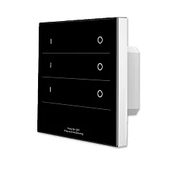 Panel de pantalla táctil Sys-Pro, negro