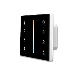 Panel de pantalla táctil Sys-Pro, negro
