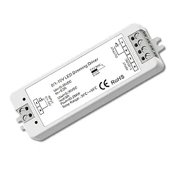 Sys-Pro 0 / 1-10V input PWM controller, 1 channel, 5-36V DC 8A, 48V DC, 4A