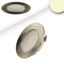 Luminaria para muebles MiniAMP regulable IP20, níquel cepillado regulable