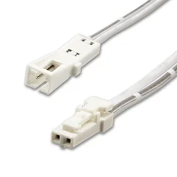 Cable de extensión MiniAMP 2 polos, blanco