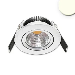Luminaria empotrable Sys68 MiniAMP IP52, aluminio cepillado regulable 5W 500lm 3000K 60° 60° CRI >92