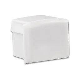 Accessory for profile PURE12S - endcap (1 pc.), EC77W, white, closed