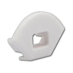 Accessory for profile CORNER10 SLIM - endcap (1 pc.), EC88, with cable opening