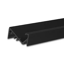 Perfil de montaje FURNIT6 S, negro