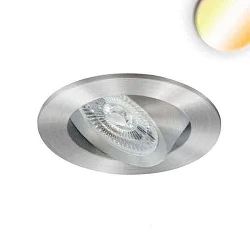 Luminaria empotrable Sunset Slim68 IP40, regulable 9W 700lm 1800-2800K 45° 45° CRI 93