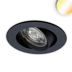 Luminaria empotrable Sunset Slim68 IP40, regulable 9W 700lm 1800-2800K 45° 45° CRI 93