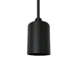 socket E27 / 300CM OPEN CABLE, black