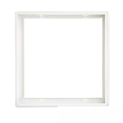 mounting frame PANEL BACKLIGHT LINE / UGR<16 LINE 625X625 for VDU workstation, white