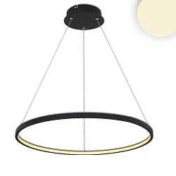 Luminaria colgante RING IP20, negro 