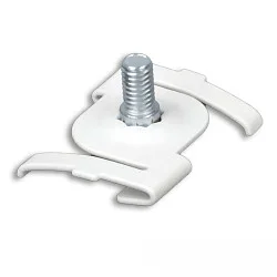 retaining clip, silver