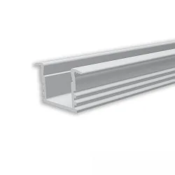 Perfil empotrable MAXI-EB V2 / SURF/DIVE 12, aluminio eloxado