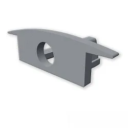 end cap EC230 (MINI-EB V2 / SURF/DIVE 12) built-in version, set of 1, straight, with cable hole