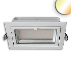 Luz downlight BOX giratorio, blanco