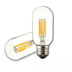 Lámpara de filamento LED T30 T30 claro E27 7,9W 1075lm 2700K 360° CRI 80-89