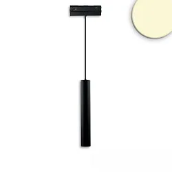 track pendant luminaire TRACK48 PIPE 7W PENDULUM ON-OFF down, UGR < 19, switchable IP20, black matt 
