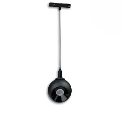 track spot BALL FOKUS - TRACK48 swivelling, switchable, magnetic mounting IP20, black 
