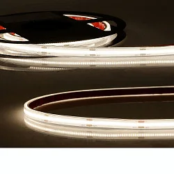 fully siliconised LED strip HT930 COB / HIGH TEMPERATURE 100°C 2-pole white