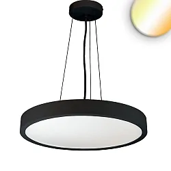 Luminaria colgante COLOR SWITCH ROUND - Ø 100CM CCT Switch, UGR < 19, multipower IP42, negro regulable
