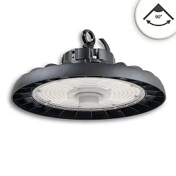 hall spot FL2 POWERSWITCH DIM / 120-150-200W / 90° impact resistant, multipower IP65, black dimmable