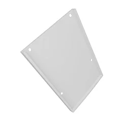 Tapa final EC113 (LAMP30 V1+V2 / U-COVER63) juego de 2, blanco