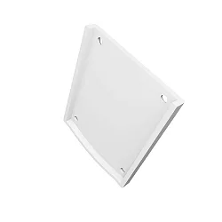 Tapa final EC114 (LAMP30 V1+V2) juego de 2, blanco