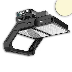 floodlight LW 1000W WW DALI - 130 X 25° 2-fold, swivelling, DALI controllable IP66, black dimmable
