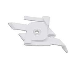 Abrazadera de montaje 3PH-TRACK S1 / 24MM ODENWALD GRID, blanco