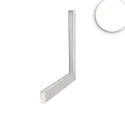 track spot CORNER 90° VERTICAL - TRACK48 (DALI) rigid, DALI controllable, prismatic, magnetic mounting IP20, white dimmable