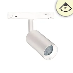 Proyector de raíl SPOT 16W - TRACK48 (DALI) giratorio, controlable por DALI, UGR < 19, montaje magnético IP20